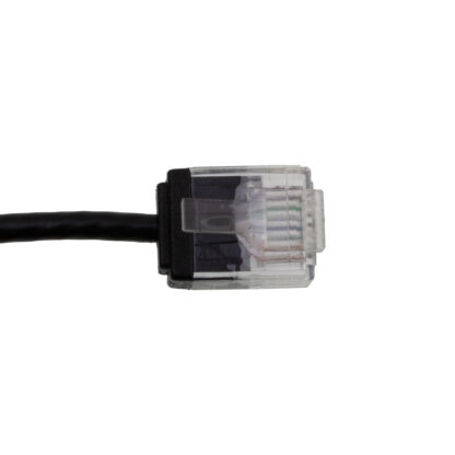 CAT 6 Ultra Slim Jacket Patch Cable, UTP Stranded, Black - Image 4
