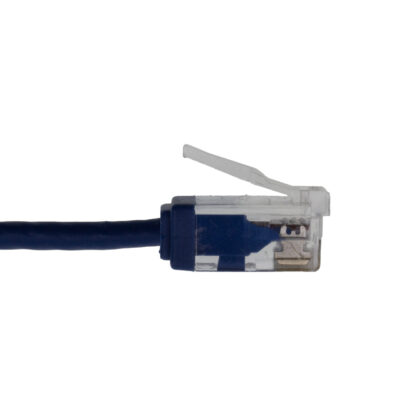 CAT 6 Ultra Slim Jacket Patch Cable, UTP Stranded, Blue - Image 2