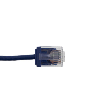CAT 6 Ultra Slim Jacket Patch Cable, UTP Stranded, Blue - Image 4