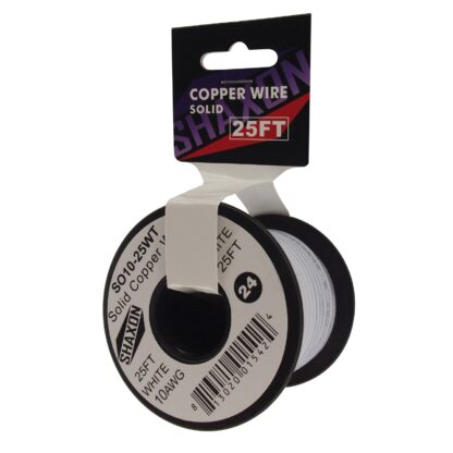 Solid Copper Wire on Spool, 10 Gauge, 25ft - Image 2
