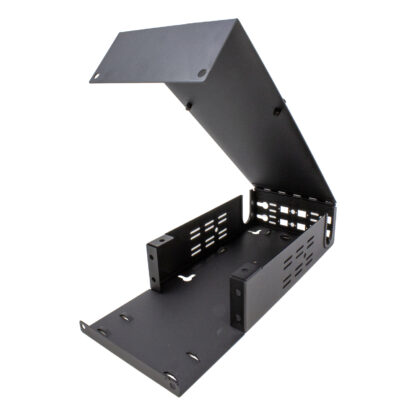 Fiber Wall Mount Box, 2 LGX Ports, Indoor Wall Mount Enclosure with Protective Lip - Image 2