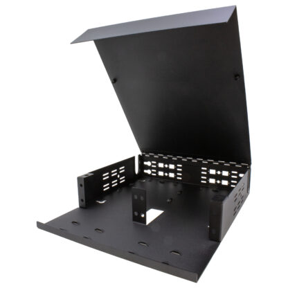 Fiber Wall Mount Box, 4 LGX Ports, Indoor Wall Mount Enclosure with Protective Lip - Image 2