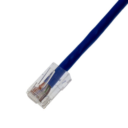CAT 5e CMR Patch Cable, UTP Solid, Non-booted, Blue