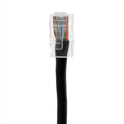 TAA CAT 5e Patch Cable, UTP Stranded, Non-booted, Black - Image 2