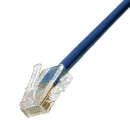 TAA CAT 5e Patch Cable, UTP Stranded, Non-booted, Blue