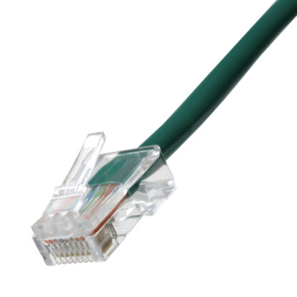 TAA CAT 5e Patch Cable, UTP Stranded, Non-booted, Green