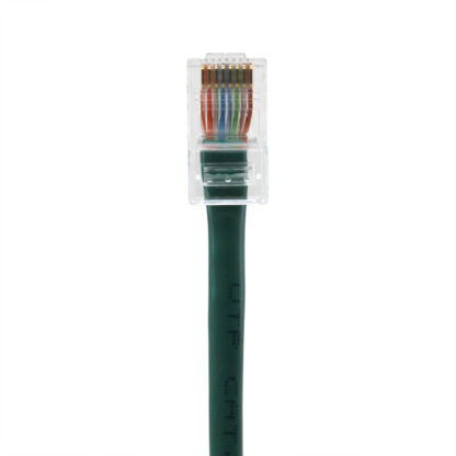 TAA CAT 5e Patch Cable, UTP Stranded, Non-booted, Green - Image 2