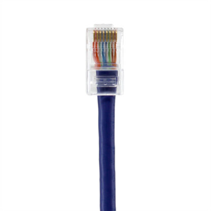 TAA CAT 5e Patch Cable, UTP Stranded, Non-booted, Purple - Image 2