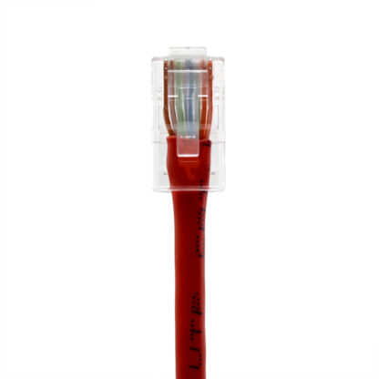 TAA CAT 5e Patch Cable, UTP Stranded, Non-booted, Red - Image 3