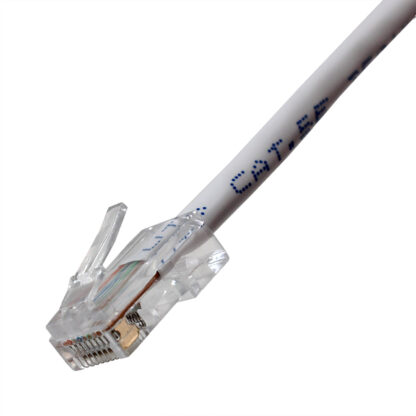 TAA CAT 5e Patch Cable, UTP Stranded, Non-booted, White