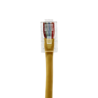 TAA CAT 5e Patch Cable, UTP Stranded, Non-booted, Yellow - Image 3