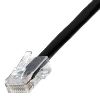 TAA CAT 6 Patch Cable, UTP Stranded, Non-booted, Black