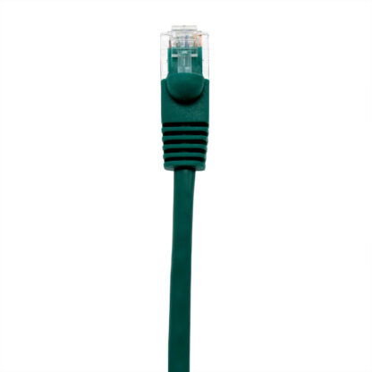 TAA CAT 6 Patch Cable, UTP Stranded, Flush Molded Boots, Green - Image 3