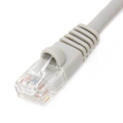 TAA CAT 6 Patch Cable, UTP Stranded, Flush Molded Boots, Gray