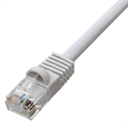 TAA CAT 6 Patch Cable, UTP Stranded, Flush Molded Boots, White
