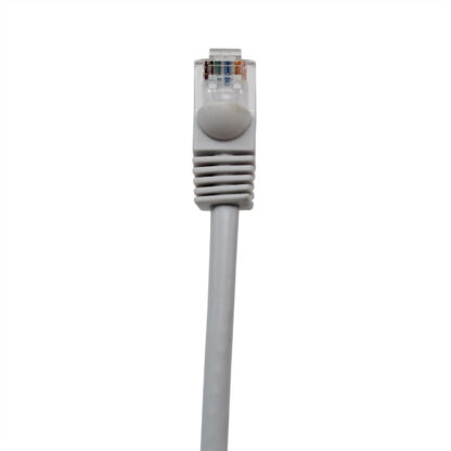 TAA CAT 6 Patch Cable, UTP Stranded, Flush Molded Boots, White - Image 3