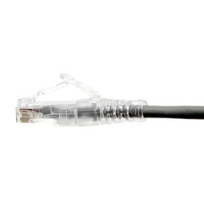 TAA CAT 6 Slim Patch Cable, UTP Stranded, Finger Boot, Gray - Image 5