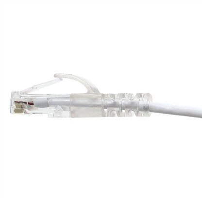 TAA CAT 6 Slim Patch Cable, UTP Stranded, Finger Boot, White - Image 5